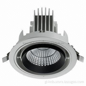 4-inch 15W Commercial Lighting Rotatable LED Downlight